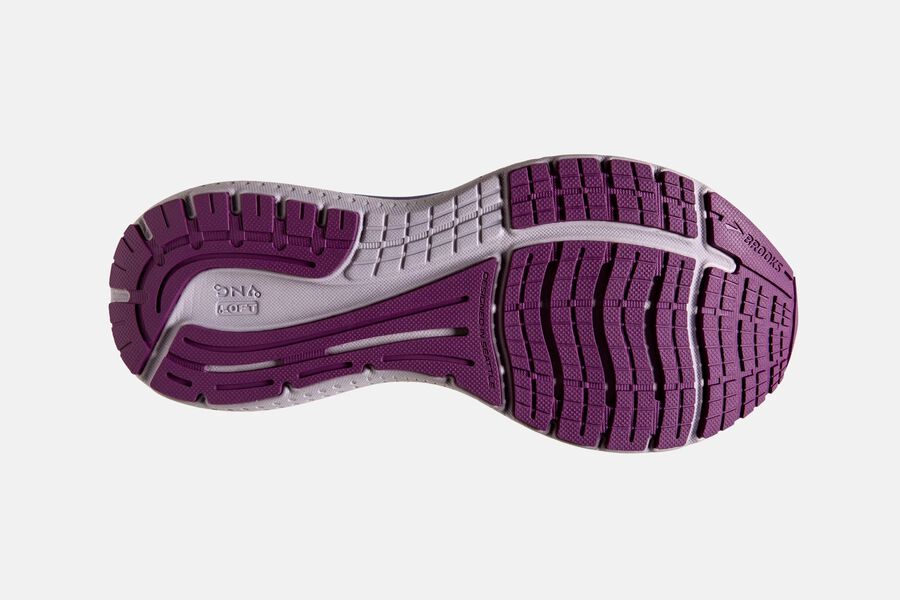 Brooks Glycerin 19 Road Loopschoenen Dames - Zwart/Paars - 493052AYZ